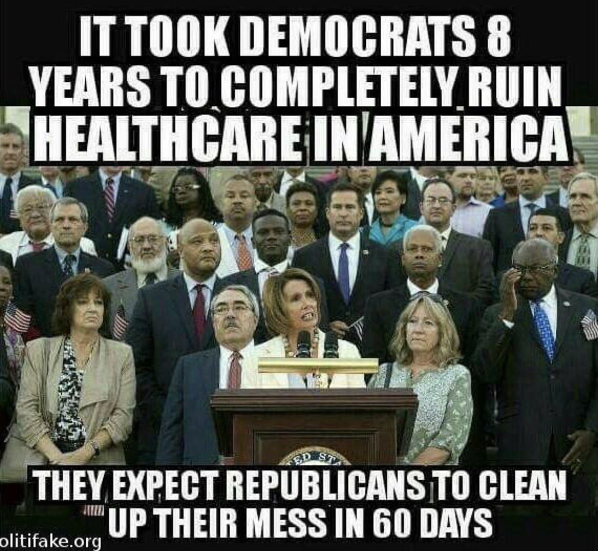 It Took Democrats 8 Years To Completely Ruin Healthcare In America | The Reagan Club ...1200 x 1105